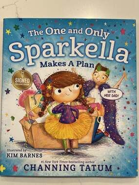 Channing Tatum SIGNED BOOK The One And Only Sparkella Children's Autographed #1